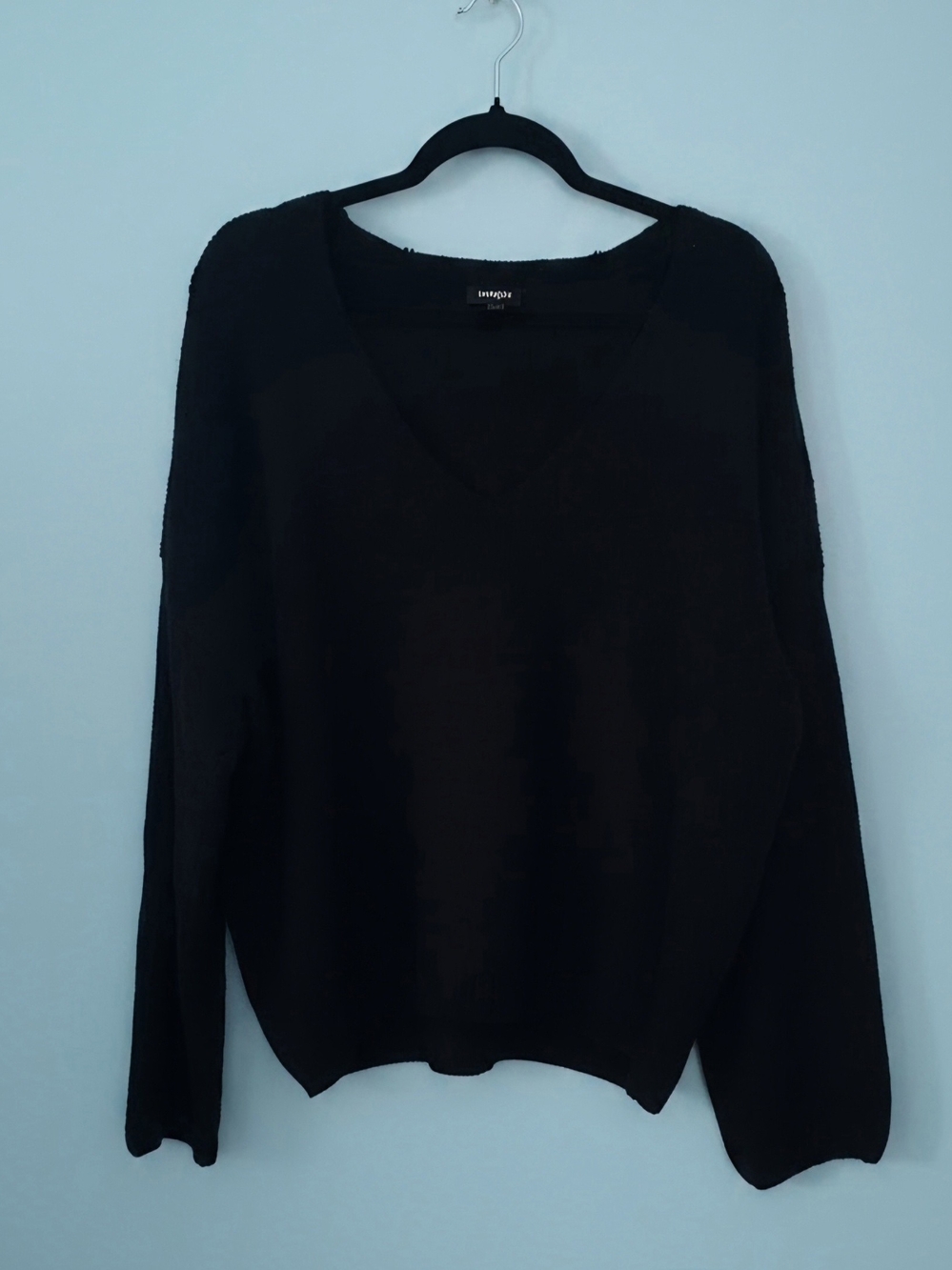 Express Black V-Neck Women's Sweater